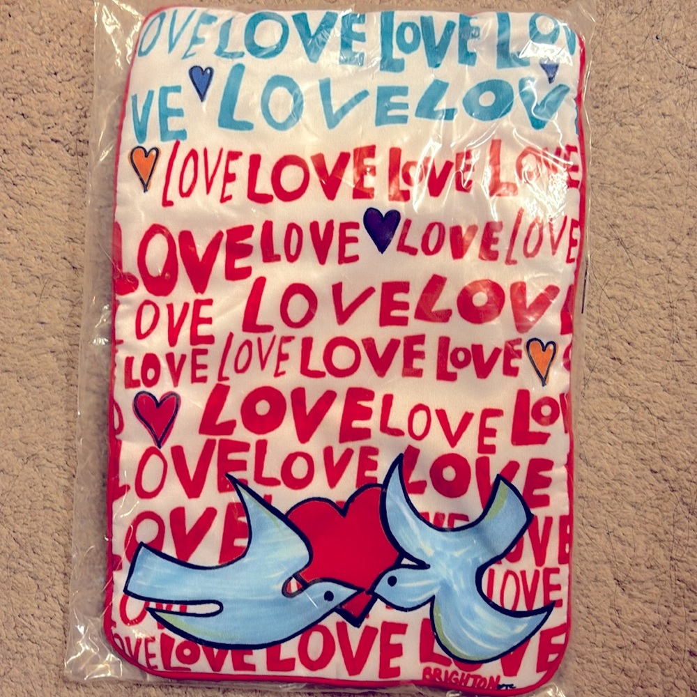 Brighton dove jewelry roll bag